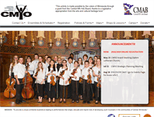 Tablet Screenshot of cmyo.org